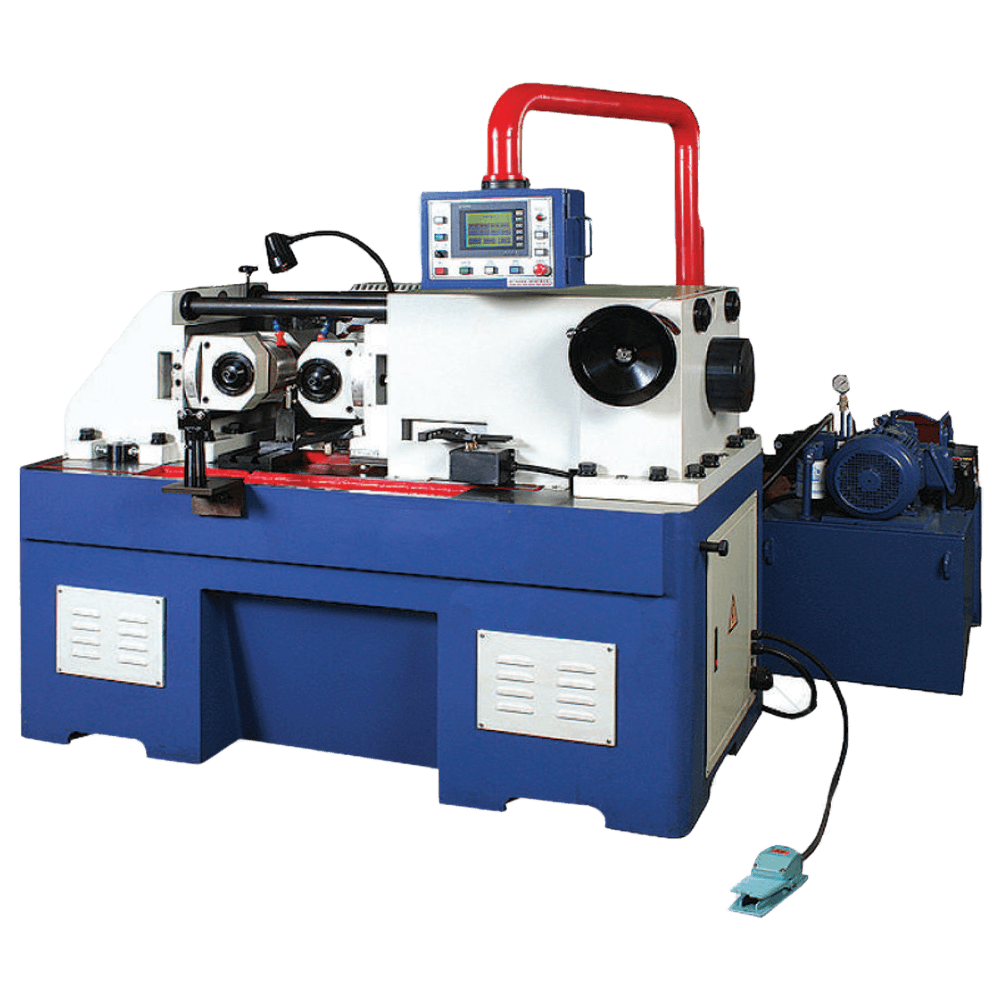 Thru feed and In feed type rolling machine