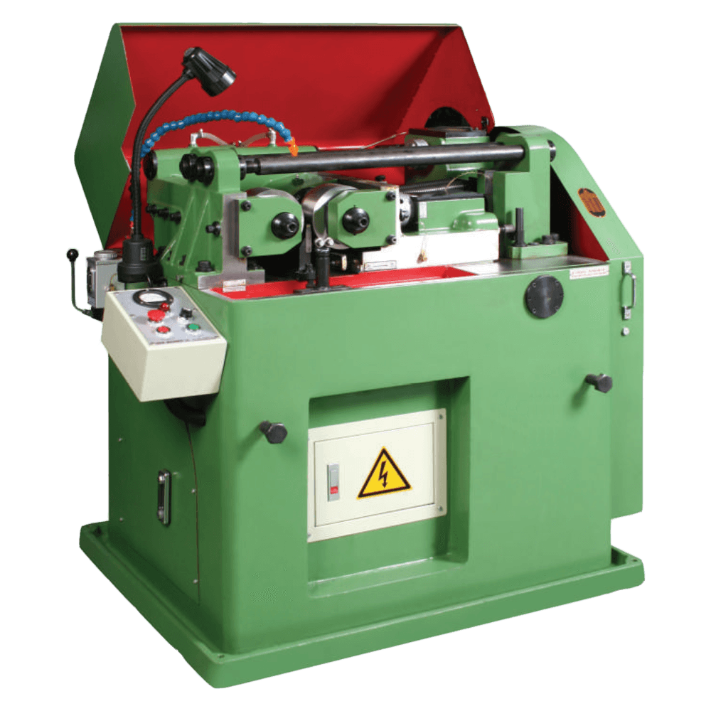 Cam in feed type thread rolling machine